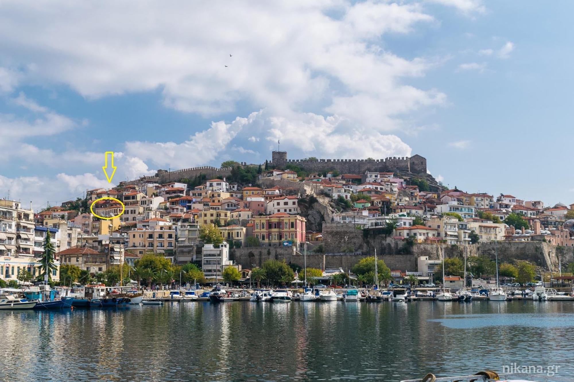 Anemos Old Town Apartment Kavála ภายนอก รูปภาพ